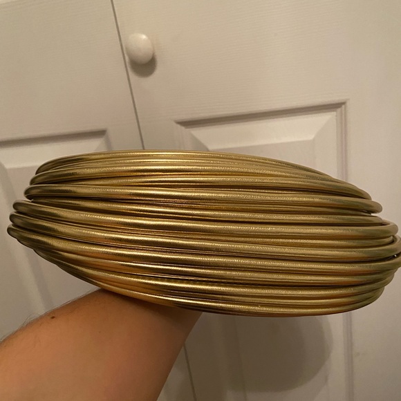 Gold top handle bag - Picture 3 of 3